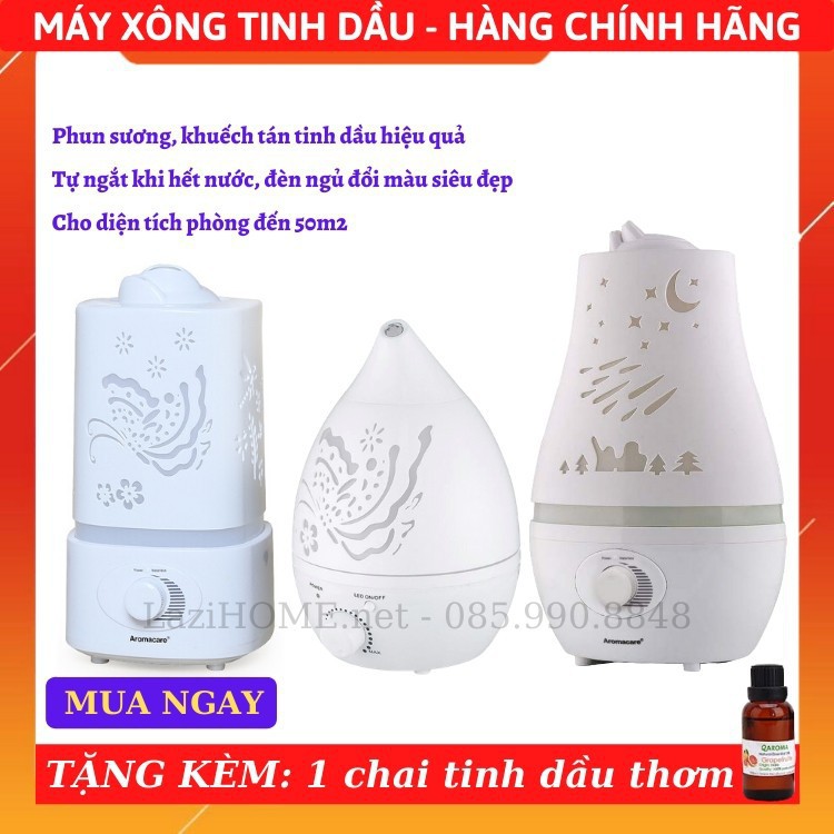 Máy xông tinh dầu [TIỀN NÀO CỦA NẤY], máy phun sương Hàng Cao Cấp Hồ Điệp - Bảo hành 12 tháng 1 đổi 1