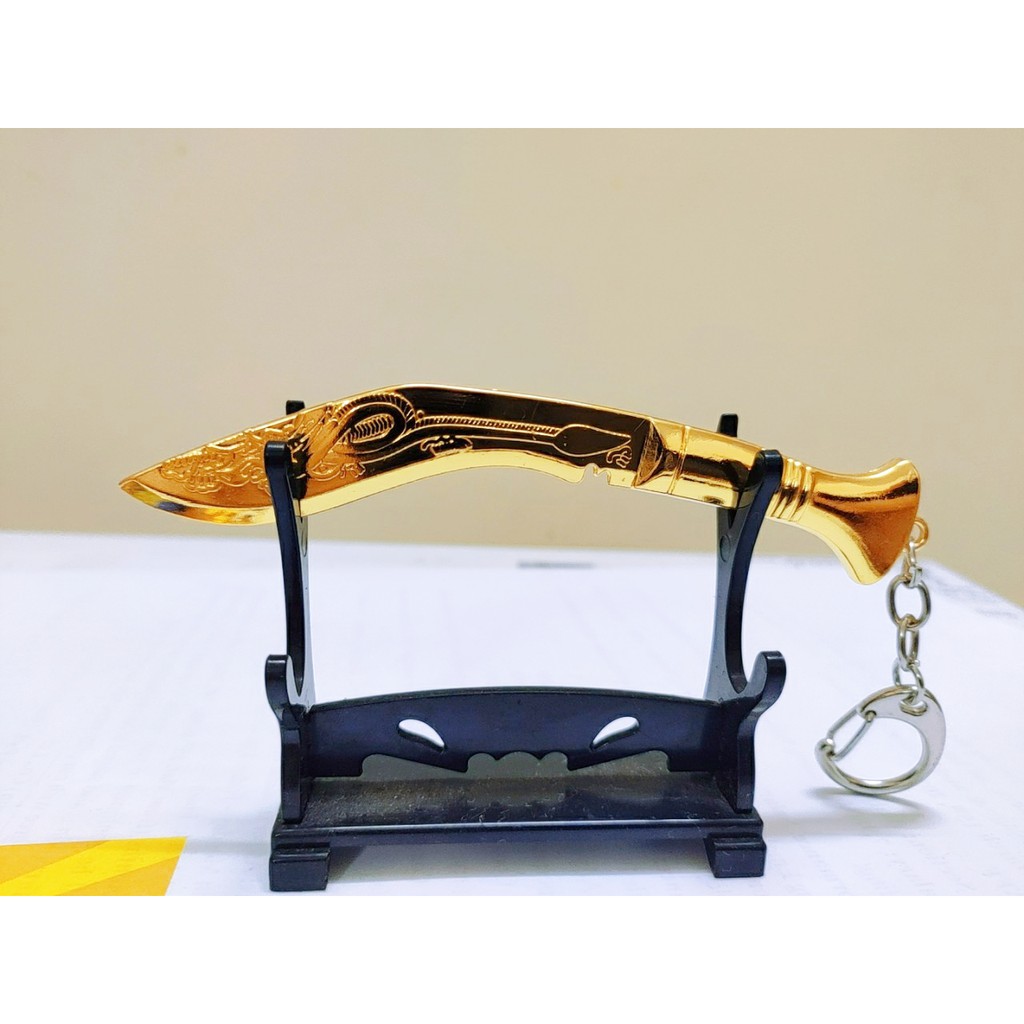 Móc khoá kukri gold