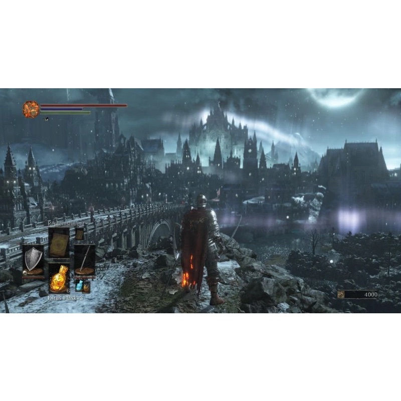 Đĩa game ps4 : Dark Souls Remastered.