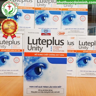 Viên bổ mắt luteplus unity hộp 30 viên