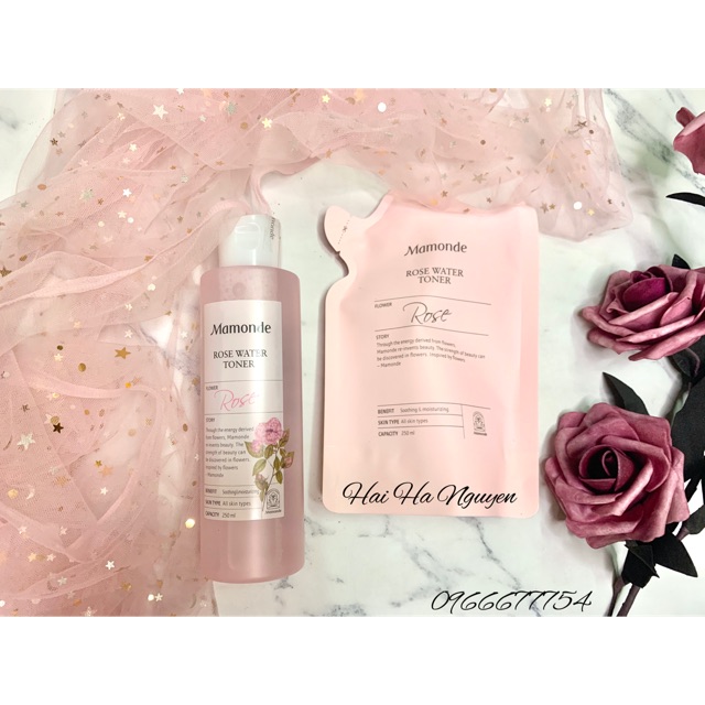 Nước hoa hồng Mamonde