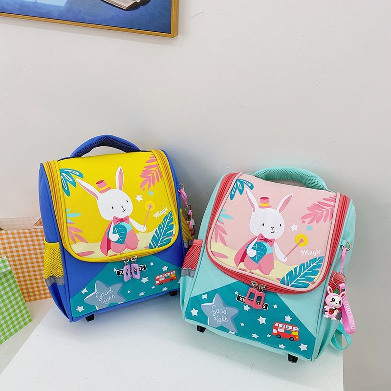 (BLTE22) Balo trẻ em hình con Thỏ cho bé gái 3 tuổi, balo mẫu giáo