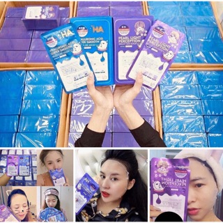1 hộp 20 miếng mặt nạ HA Maycreat xanh và tím