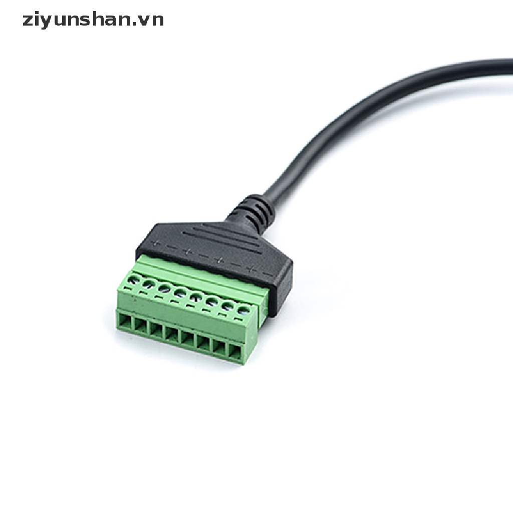 Đầu Nối Dây Cáp Mạng RJ45 Ethernet Sang 8 Pin AV Chuyên Dụng