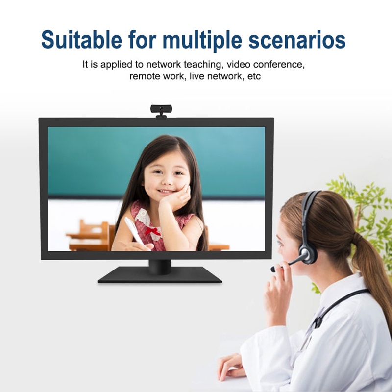 Webcam HD 720P tích hợp micro cho máy tính | BigBuy360 - bigbuy360.vn