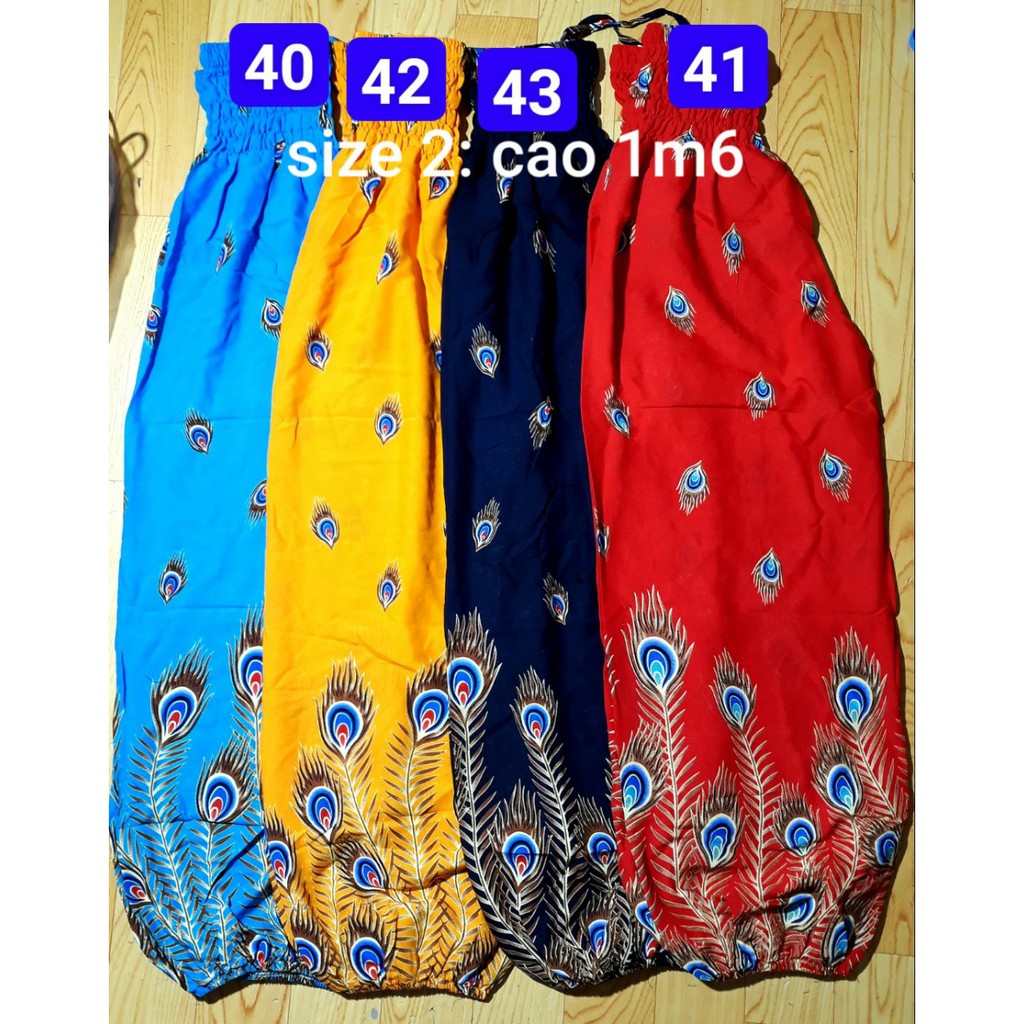 Quần alibaba lanh thái 4size 40-100kg | BigBuy360 - bigbuy360.vn