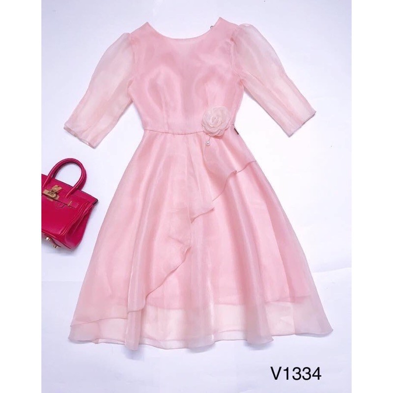 Đầm dạo phố tiểu thơ hoa eo | BigBuy360 - bigbuy360.vn