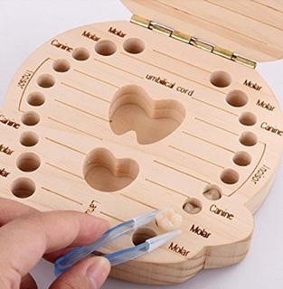 Hộp đựng răng sữa cho bé