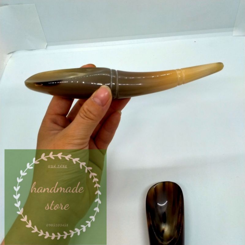 Dụng cụ điện chuẩn , cạo gió, ấn huyệt, masage bằng chóp sừng khía thân