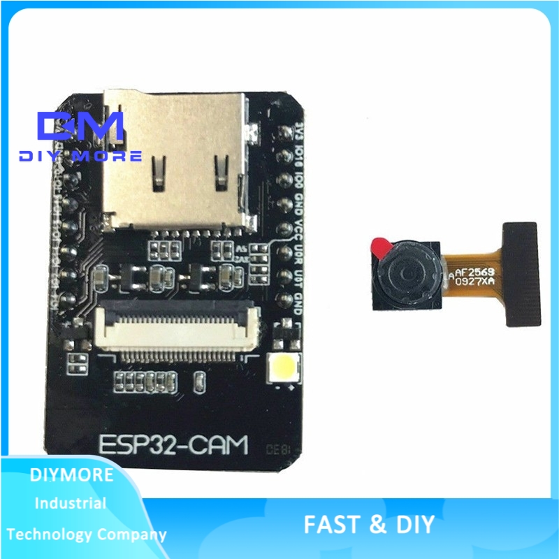 【READY STOCK】 Ban 5V Bảng Mạch Mô-đun ESP32-CAM WiFi Phát triển Bluetooth ESP32 với OV2640 Camera Module +Wifi Cho Arduino