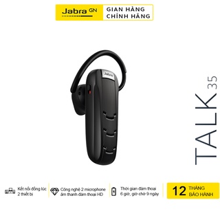 Tai nghe không dây bluetooth đàm thoại jabra talk 35 - hàng chính hãng