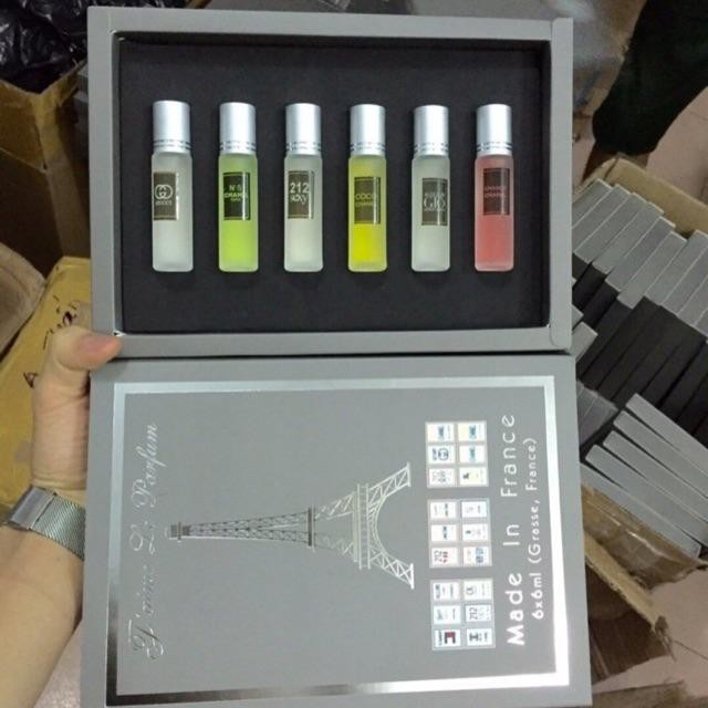 Nước hoa Pháp 6 chai - dạng lăn - FS toàn quốcnước hoa | Thế Giới Skin Care