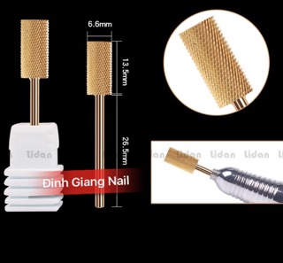 Đầu mài vàng đầu vuông