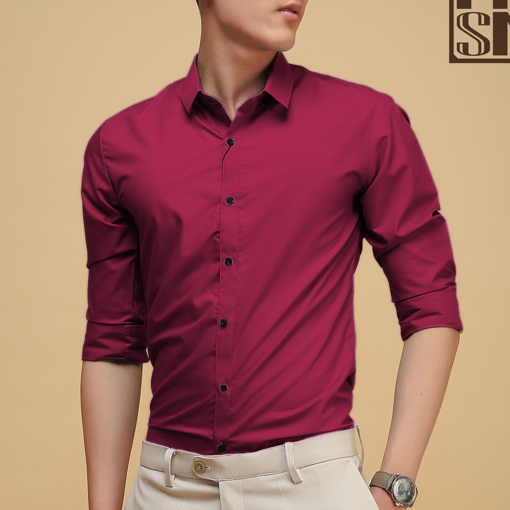 Áo sơ mi dài tay vải lụa 39 thương hiệu MR | BigBuy360 - bigbuy360.vn