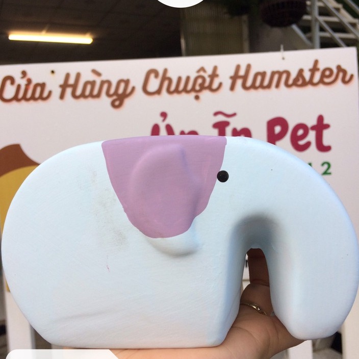 VOI ĐẤT ĐA NĂNG làm chén ăn, nhà ngủ, nhà tắm cho hamster, sóc, bọ, nhím