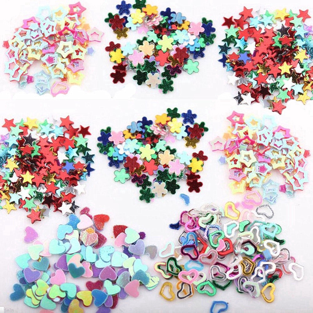 Set 5000 Hạt Kim Sa 3D 3mm Đính Móng Nghệ Thuật