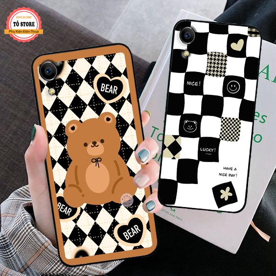 Ốp lưng Oppo A35 / A37 / A37f / F7 Youth / F1 Plus in hình gấu ngộ nghĩnh , trẻ trung , họa tiết sắc nét