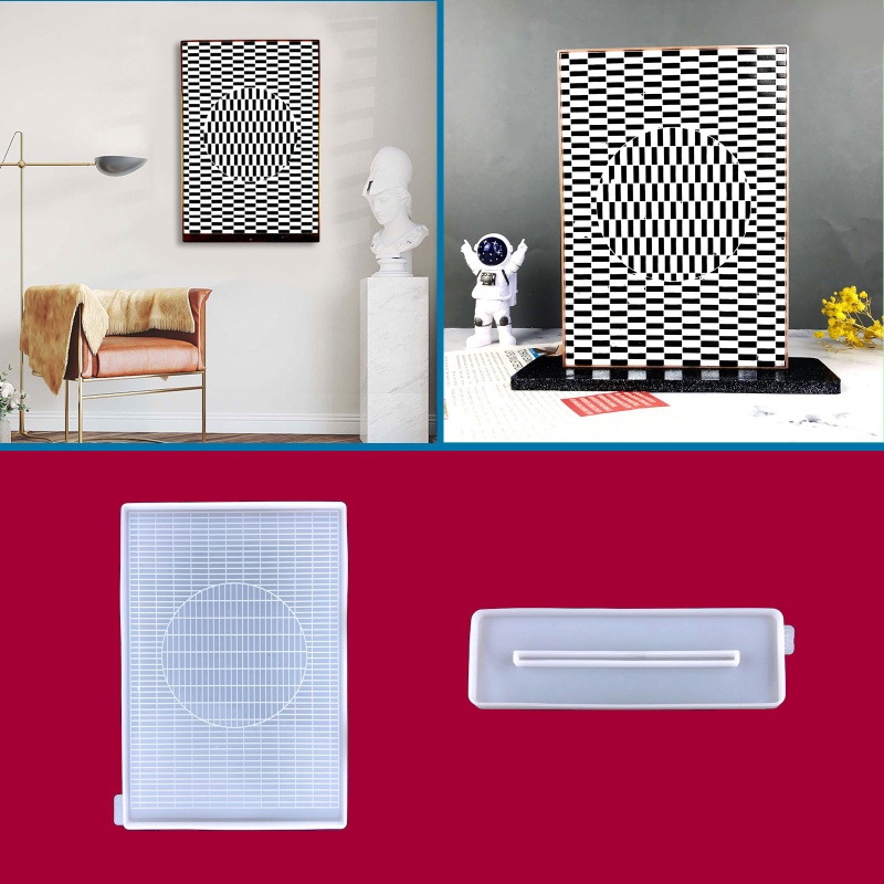 Khuôn Silicone Tạo Hiệu Ứng 3D Làm Bánh DIY