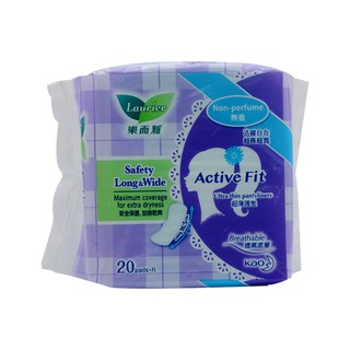 Băng vệ sinh Laurier Safety Long and Wide hàng ngày 20 miếng