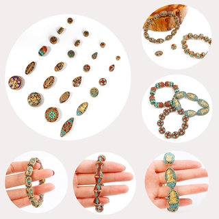 Hạt xâu làm trang sức kiểu Tây Tạng cổ điển cho nữ DIY