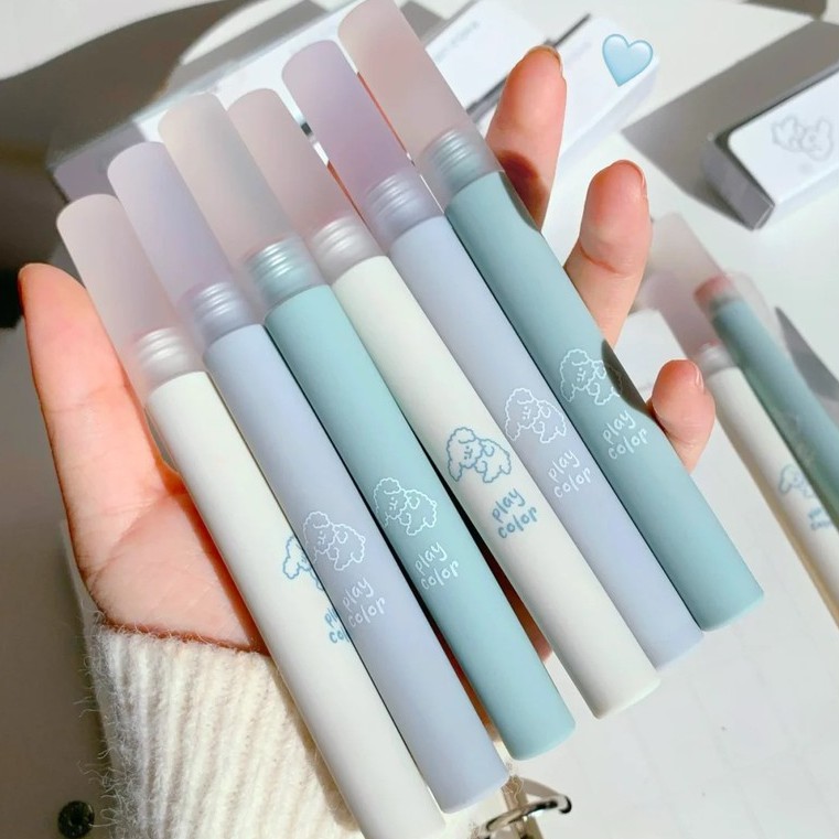 Son Môi Dạng Lỏng Daimanpu Chống Thấm Nước Lâu Trôi