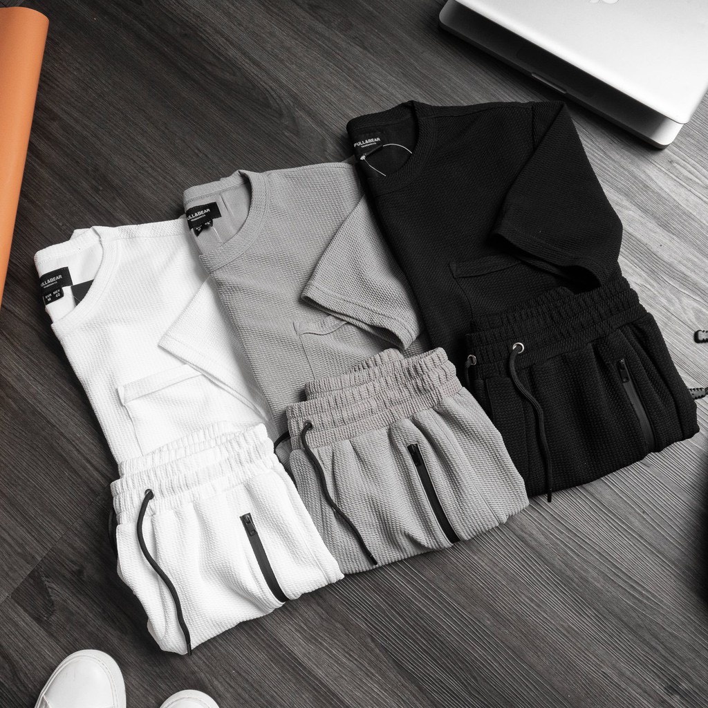 Bộ Thể Thao Nam Nữ Menwear68 Đồ Bộ Quần Áo bốn mùa cộc tay vải Linen hot trend bền đẹp cao cấp thời trang