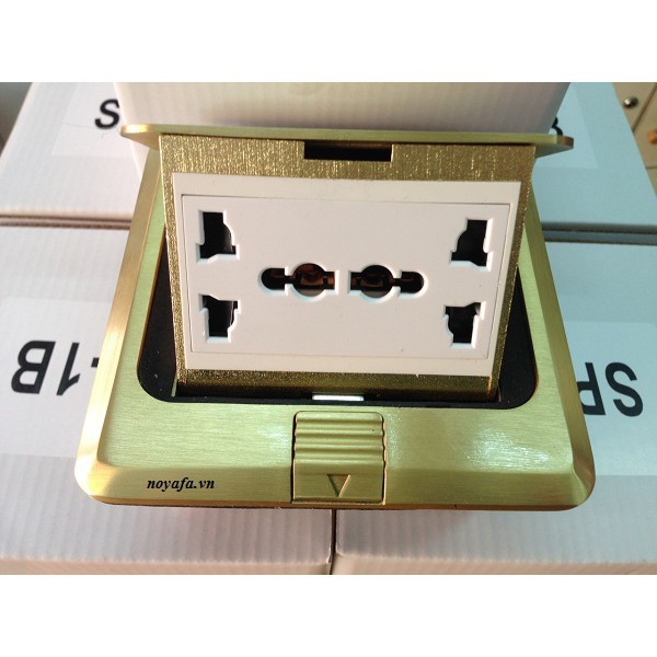 Đế âm sàn SPU 1B lắp  mạng+ thoại+  HDMI