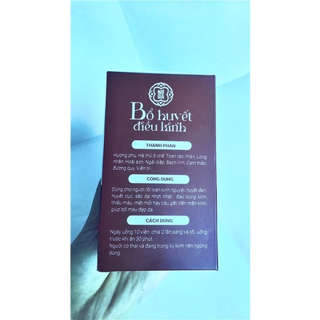 Bổ h uyế t đ iều k inh Ngô Gia HT- hỗ trợ bổ huyế.t, hoạt huyế.t..