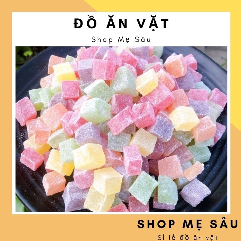 500g Kẹo Dẻo Sữa 💖 FREESHIP 💖 Kẹo Dẻo Hương Trái Cây Đà Lạt Thơm Ngon