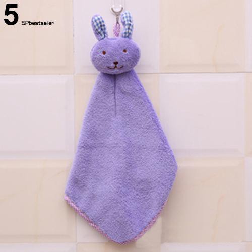 Khăn lau tay mềm mại hình thỏ xinh xắn cho nhà bếp