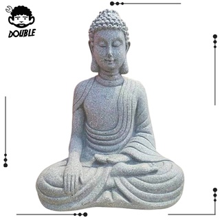 Set 2 Tượng Phật Mini Trang Trí Nhà Cửa