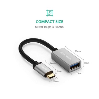 Cáp OTG, Cáp Type C ra USB 30 Ugreen 30646 chính hãng