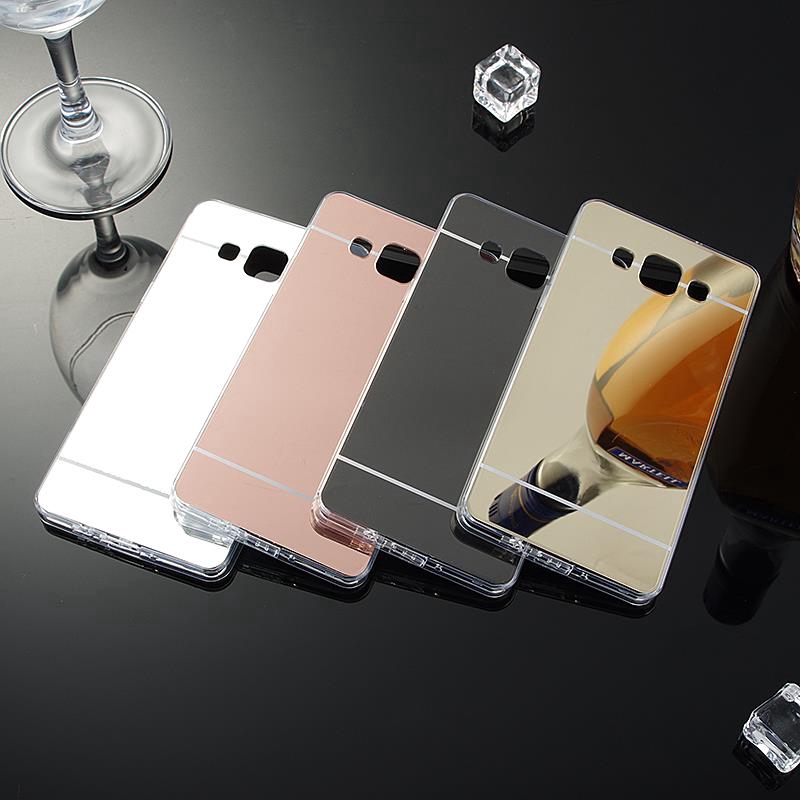 Ốp điện thoại TPU silicon mềm kiểu dáng tráng gương đẹp mắt dành cho Samsung A5 / A5000 ( 2015 )