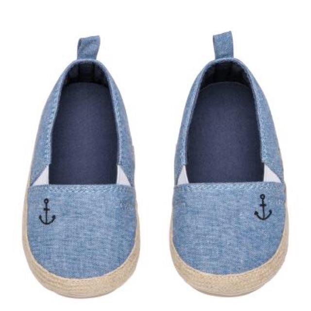 Giày H&M xuất dư thêu mỏ neo