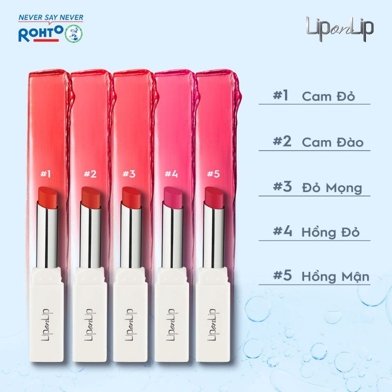 Son dưỡng trang điểm Lip on Lip Water Color 2.2g