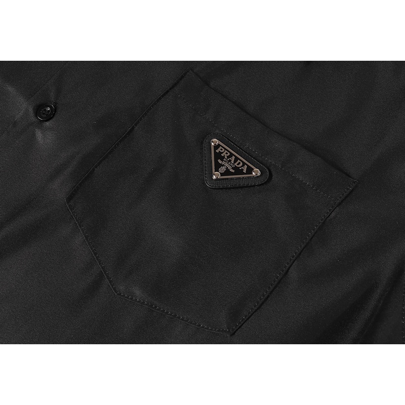 P-r &amp; A-DA - Áo Sơ Mi In Hoa Tam Giác Có Túi Thời Trang Cao Cấp Thoải Mái Chất Lượng Cao Cho Nam Và Nữ UOFYFSimple