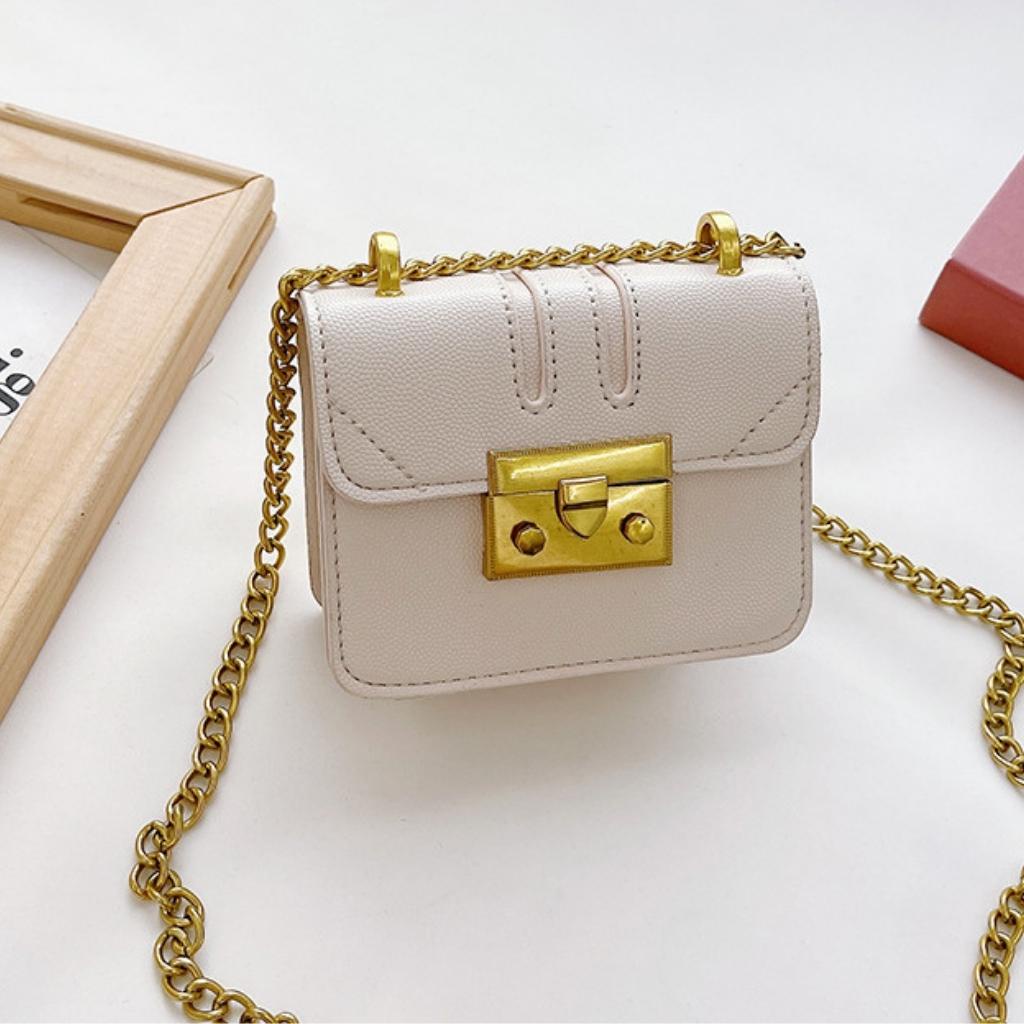 Túi xách nữ, Túi đeo chéo nữ mini khoá bấm cao cấp nhiều mẫu cute đẹp xinh TX27429 BT Fashion Boutique