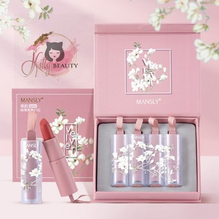 [CÓ SẴN SHIP NGAY] SET SON 4 CÂY IN HOA MANSLY