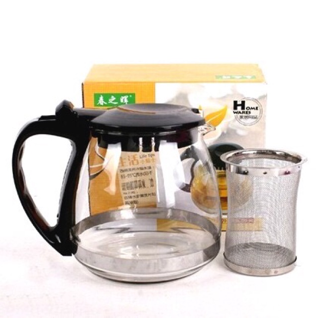 Bình lọc trà 750mL - Bình trà có lưới lọc