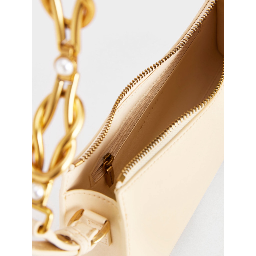 Túi kẹp nách nữ Charles and Keith size 25 mới | Auth - Sing