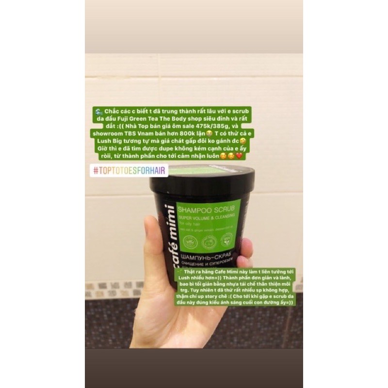 TẨY DA CHẾT DA ĐẦU CAFЕ MIMI | BigBuy360 - bigbuy360.vn