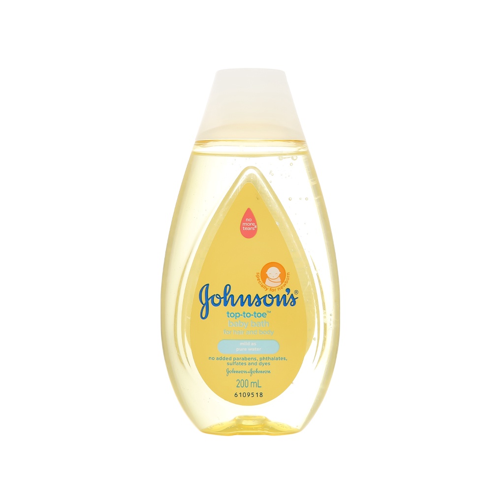Dầu tắm và gội 2in1 Johnson 200ml