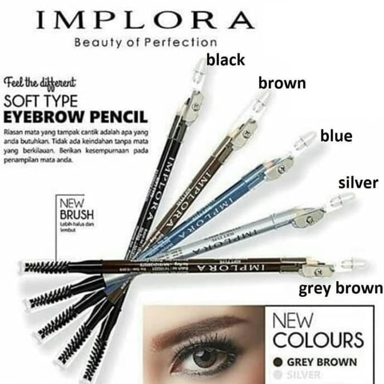 (hàng Mới Về) Chì Kẻ Lông Mày Implora 2 Trong 1 | BigBuy360 - bigbuy360.vn