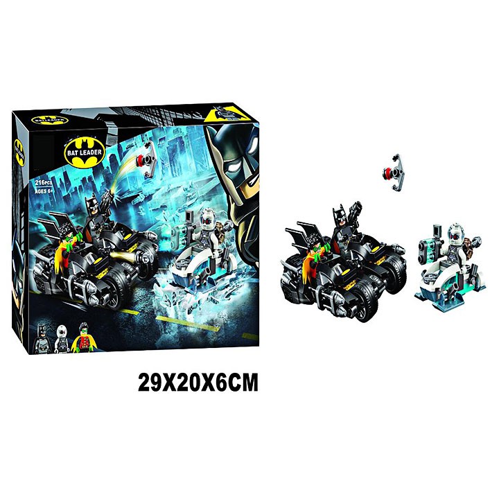 Lego xếp hình siêu xe Batman cực chất