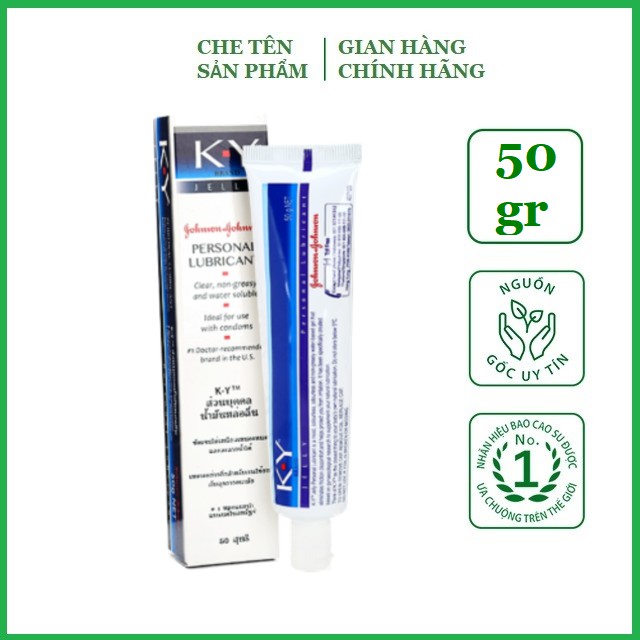 Gel bôi trơn tạo độ ẩm Durex KY chính hãng - 50gr