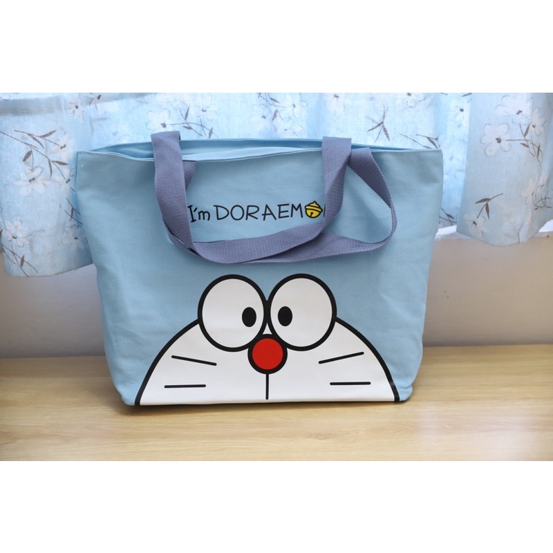 Túi Vải Bố Size Lớn Túi Xách Thời Trang Doremon Doraemon