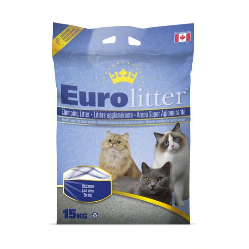 Cát vệ sinh Euro Litter 15kg Unscented