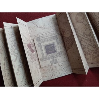 Bản đồ đạo tặc trường Hogwarts - Mauderer's Maps