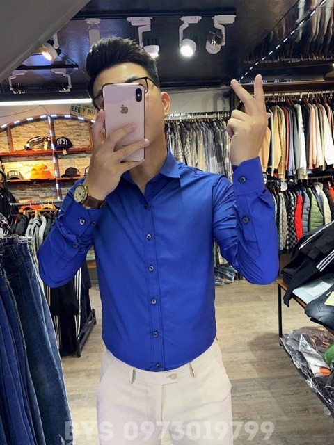 ÁO SƠ MI NAM DÀI TAY ĐỦ MÀU [có video quay sản phẩm thực tế] | BigBuy360 - bigbuy360.vn