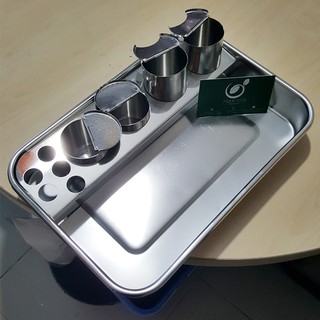 Bộ khay + hủ inox